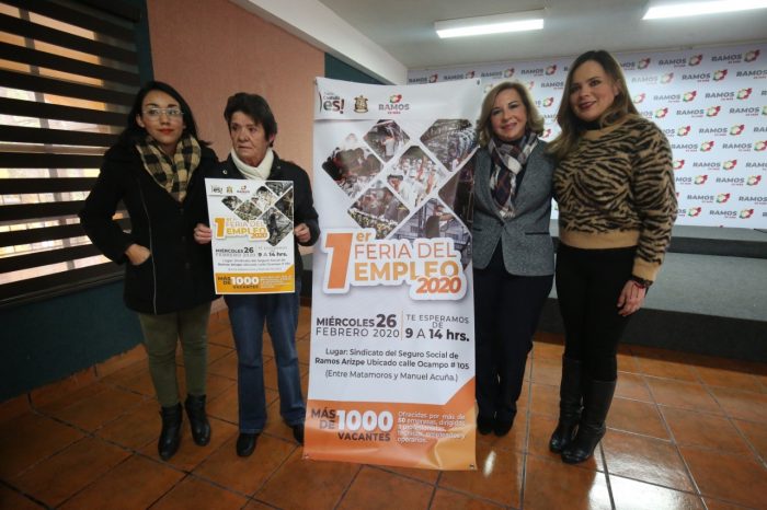 DAN A CONOCER LA PRIMERA FERIA DEL TRABAJO DEL 2020