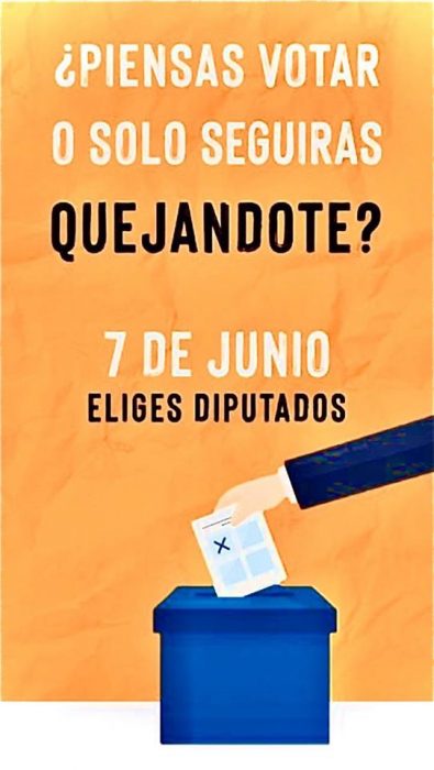 Invitan a Ciudadanos a Votar este 7 de Junio