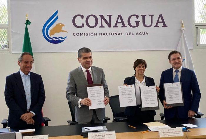 FIRMAN ACUERDO DE COORDINACIÓN MARS Y LA COMISIÓN NACIONAL DEL AGUA