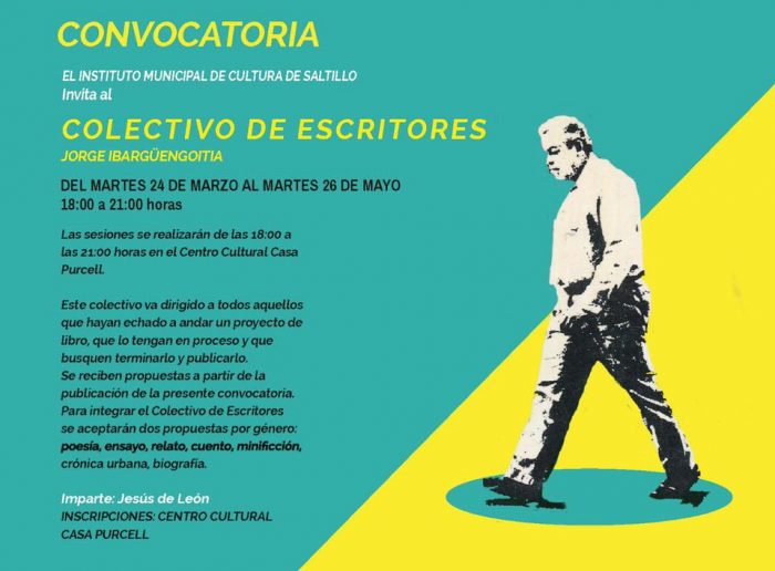 El Instituto Municipal de Cultura de Saltillo invita al