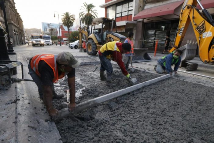 Rehabilita Municipio calles del centro de la ciudad