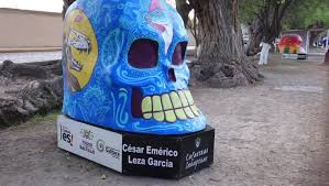 Visitan "Calaveras Saraperas " Arteaga.