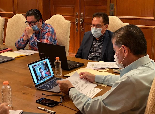 EN VIDEOCONFERENCIA, SE REÚNE MARS CON COMISIONADA NACIONAL DE BÚSQUEDA