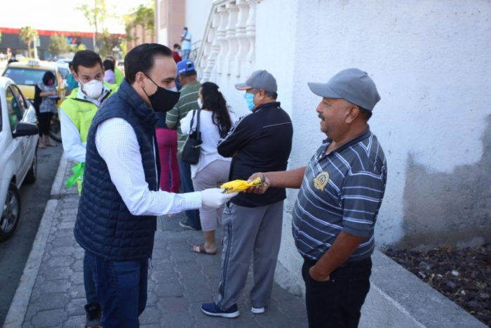 Se han entregado más de 170 mil cubrebocas en Saltillo