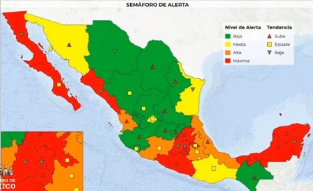 Semáforo para regresar a la "nueva normalidad"