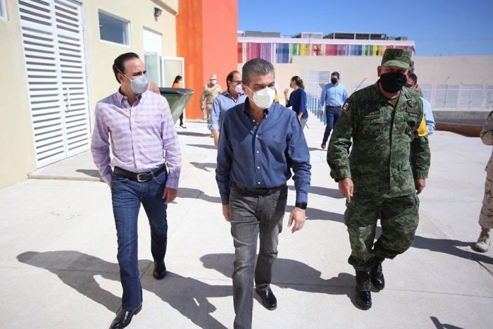 SUPERVISA MARS TRABAJOS EN EL HOSPITAL ONCOLÓGICO DE SALTILLO