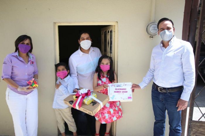 Premian a niños ganadores del concurso “Dibújaselo a Saltillo”