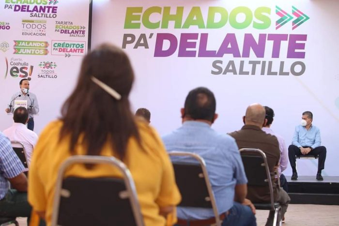 Echados Pa' delante Saltillo, programa de apoyo a MiPymes por 150 mdp