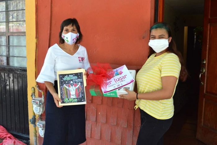 Jóvenes y adolescentes plasman su amor a Saltillo