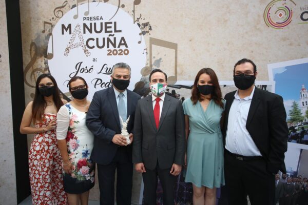 Entrega Manolo Jiménez Presea Manuel Acuña 2020