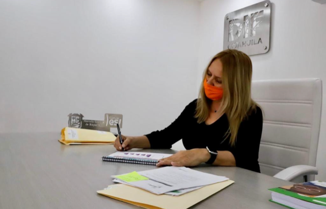 OPERA DIF COAHUILA PLAN DE ACCIÓN DE SALUD MENTAL ANTICOVID: MARCELA GORGÓN