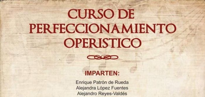 Abre IMCS convocatoria a curso de perfeccionamiento operístico