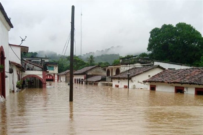 Se inunda Tapijulapa, el único pueblo mágico de Tabasco