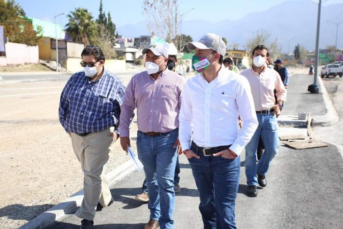 Avanza construcción de la línea verde en Saltillo