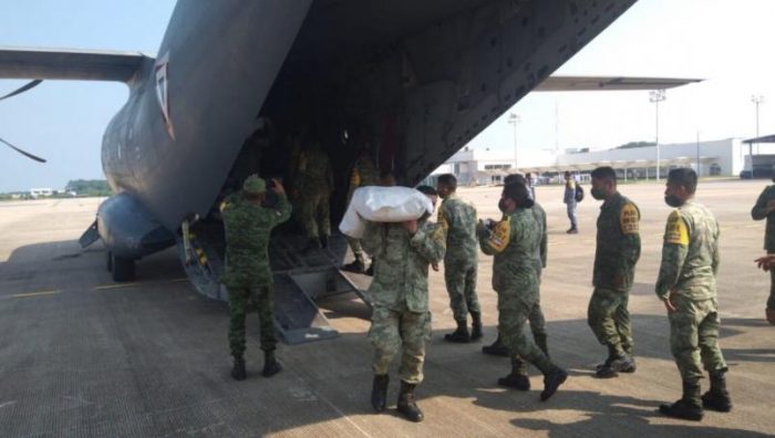 Llega a Tabasco ayuda de Alemania por inundaciones