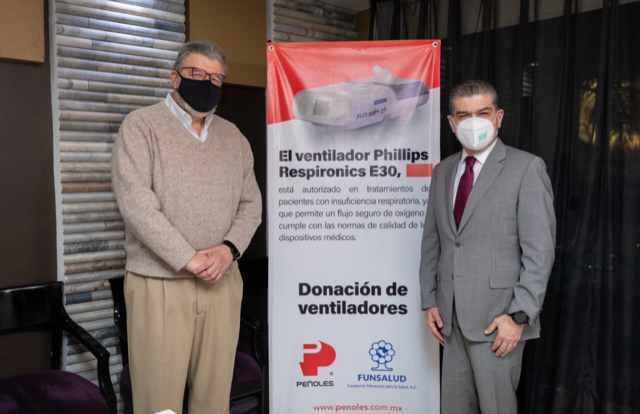COAHUILA Y PEÑOLES SUMAN ESFUERZOS CONTRA COVID-19