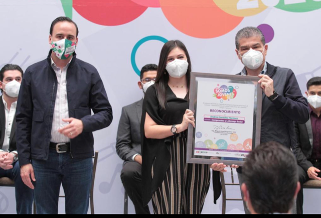 ESTAMOS JUNTOS Y CELEBRANDO, AÚN EN ESTAS CONDICIONES, RECONOCIENDO A LO MEJOR DE COAHUILA, NUESTROS JÓVENES: MARS
