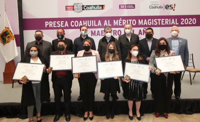 REITERA MARS RECONOCIMIENTO Y GRATITUD AL MAGISTERIO DE COAHUILA