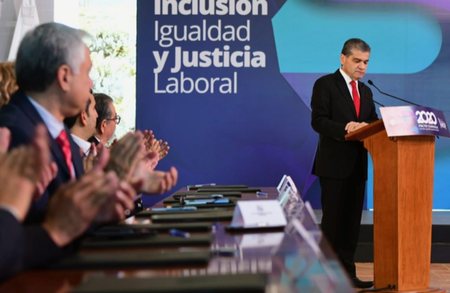 COAHUILA SE PRONUNCIA A FAVOR DE LA REGULACION DEL “OUTSOURCING”, NO DE SU ELIMINACIÓN: MIGUEL RIQUELME SOLIS.