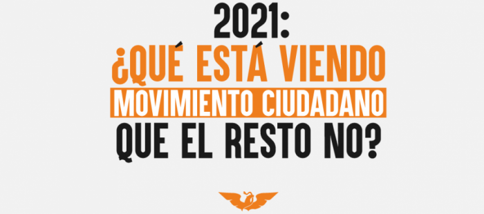2021: ¿Qué está viendo Movimiento Ciudadano que el resto no?
