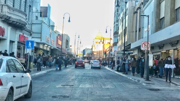 De nuevo lleno el centro de Saltillo