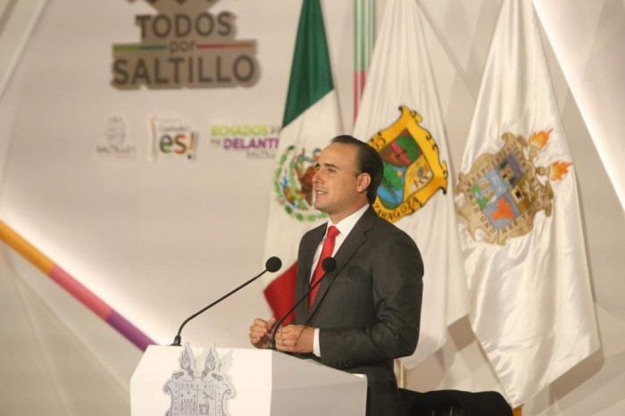 Echados pa’ Delante Saltillo, presenta Manolo Jiménez 3er Informe Ciudadano