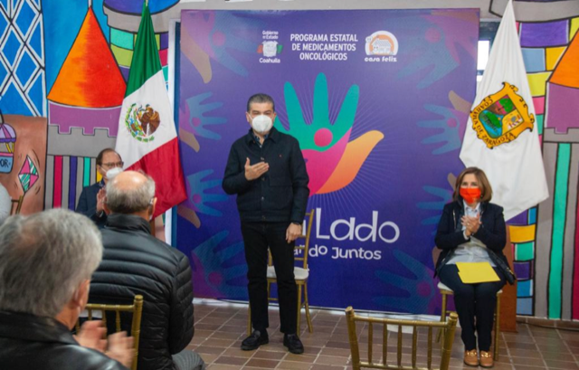 ENTREGA GOBIERNO DE COAHUILA 85 MDP EN MEDICAMENTOS ONCOLÓGICOS: MARS