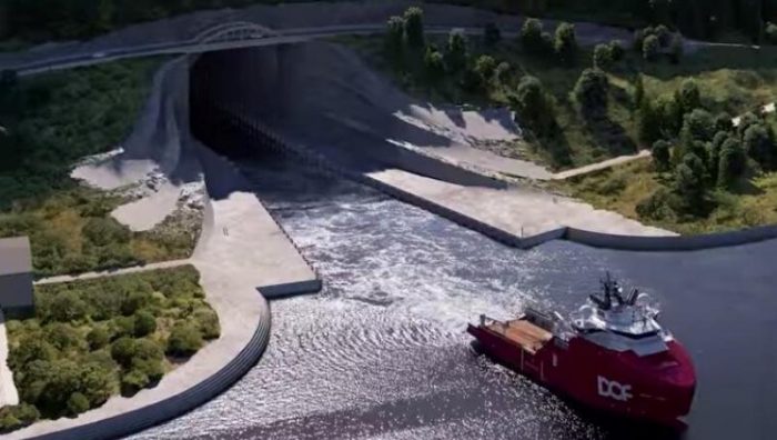 Noruega construirá túnel exclusivo para barcos bajo las montañas