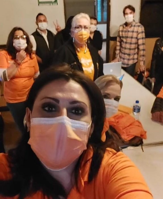 Segundo día de Campaña de Mirna Narro