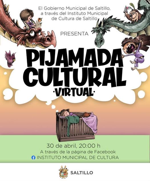 Festeja el IMCS a los niños con pijamada virtual
