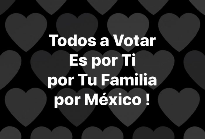 Hoy es el Día para México.¡¡¡ a Votar se ha dicho