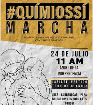 Convocan a marcha nacional por desabasto de medicamentos contra el cáncer