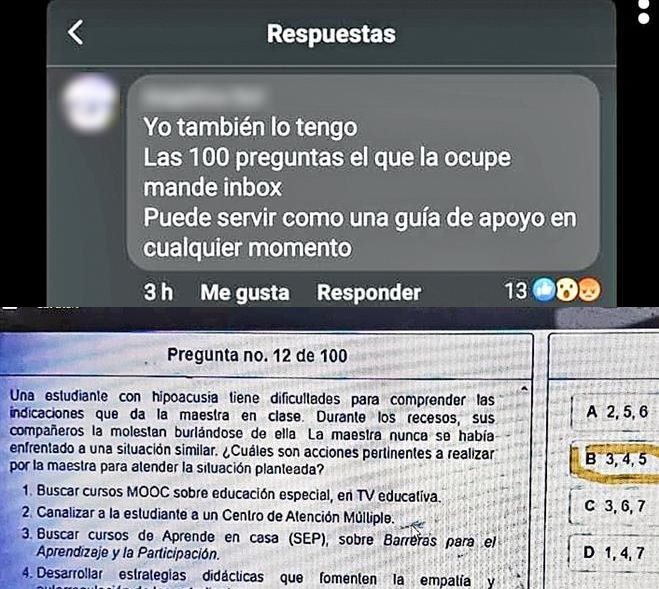 SEP cancela examen de promoción porque maestros hicieron trampa y copiaron