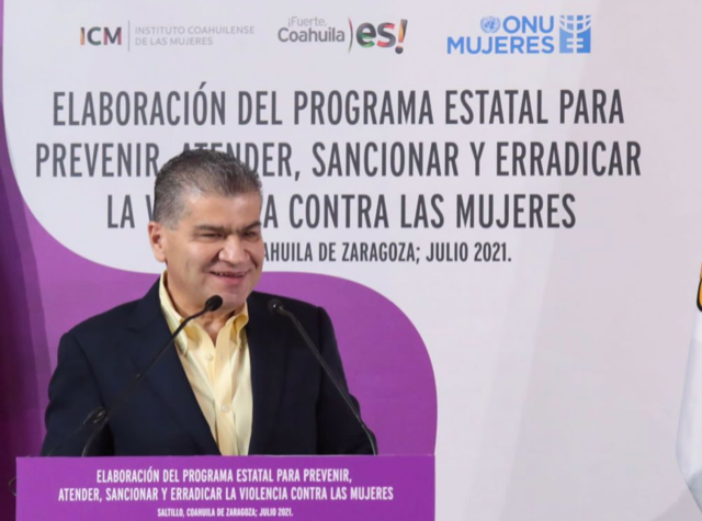 RATIFICA MARS COMPROMISO DE COAHUILA CON LA AGENDA DE GÉNERO A FAVOR DE LAS MUJERES