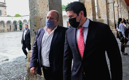 Cuentan conmigo para ganar en 2024: Samuel García Sepúlveda a Enrique Alfaro