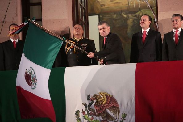 ANTE LAS FUERZAS DE SEGURIDAD, ENCABEZA MARS GRITO DE INDEPENDENCIA