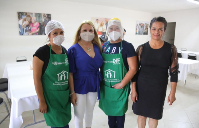 INAUGURA MARCELA GORGÓN CENTRO COMUNITARIO Y COMEDOR PARA PERSONAS ADULTAS MAYORES