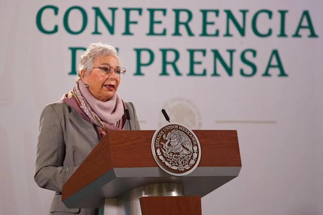 Las mañaneras de AMLO del 2021 que encabezó una mujer: Olga Sánchez Cordero