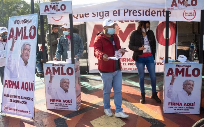 TEPJF ordenó al INE conseguir presupuesto para la revocación de mandato de AMLO