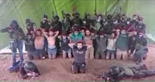CJNG grabó a ejecutados y acusó apoyo al Cártel de Sinaloa en Veracruz