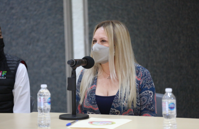 FOMENTA DIF COAHUILA SALUD EMOCIONAL DE LAS FAMILIAS: MARCELA GORGÓN