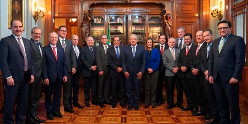 “No todo fue miel sobre hojuelas”: AMLO se reunió con empresarios del CCE