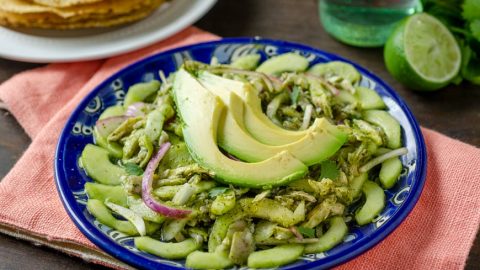 RECETA VEGANA: AGUACHILE DE CHAMPIÑONES