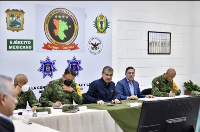 SE REÚNEN GOBERNADORES DE COAHUILA Y DURANGO CON MANDO ESPECIAL DE LA LAGUNA