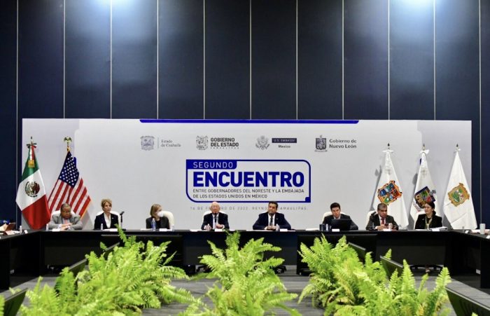 MIGRACIÓN, INFRAESTRUCTURA Y ENERGÍA, TEMAS EN LA REUNIÓN DE GOBERNADORES CON EMBAJADOR DE EU: MARS