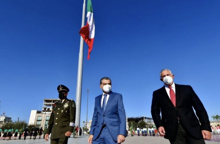 ENCABEZA MARS CONMEMORACIÓN DEL DÍA DE LA BANDERA