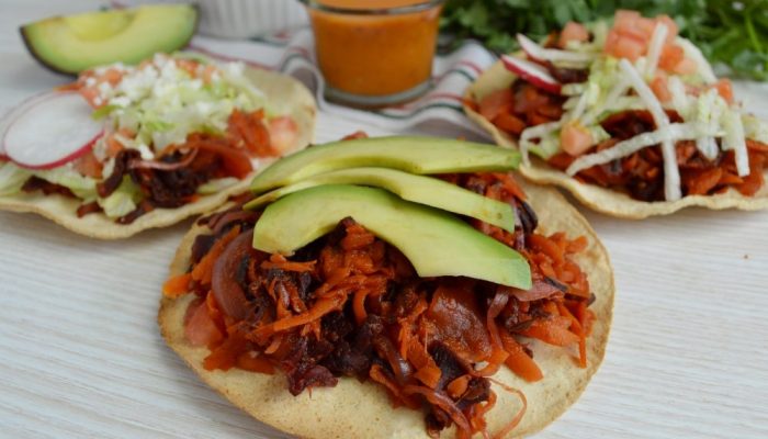 RECETA VEGANA . TINGA VEGANA