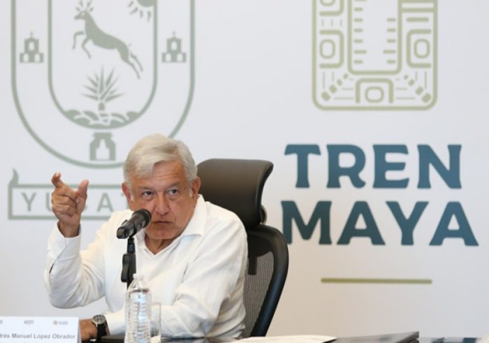 AMLO apostó por la conclusión del Tren Maya pese a intentos por frenar las obras: “No van a prosperar”