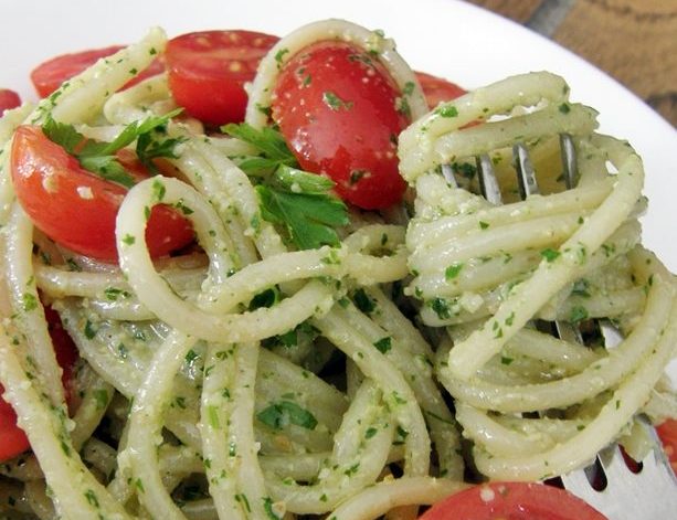 RECETA VEGANA: PASTA AL PEREJIL