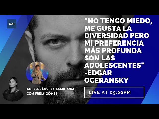 Concierto de Edgar Oceransky en el Auditorio Nacional es cancelado tras acusaciones de pederastia